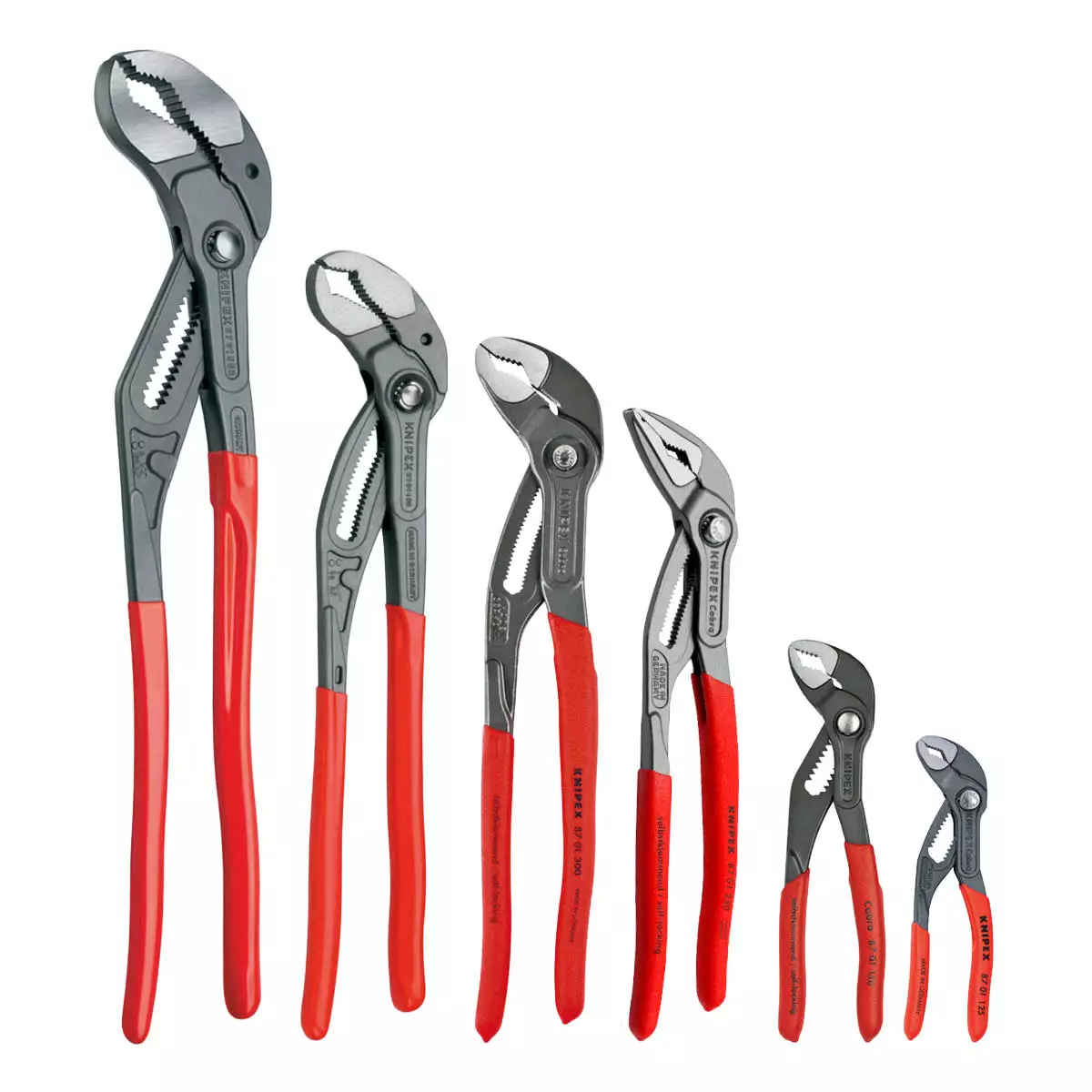 Knipex Cobra siirtoleukapihtipaketti